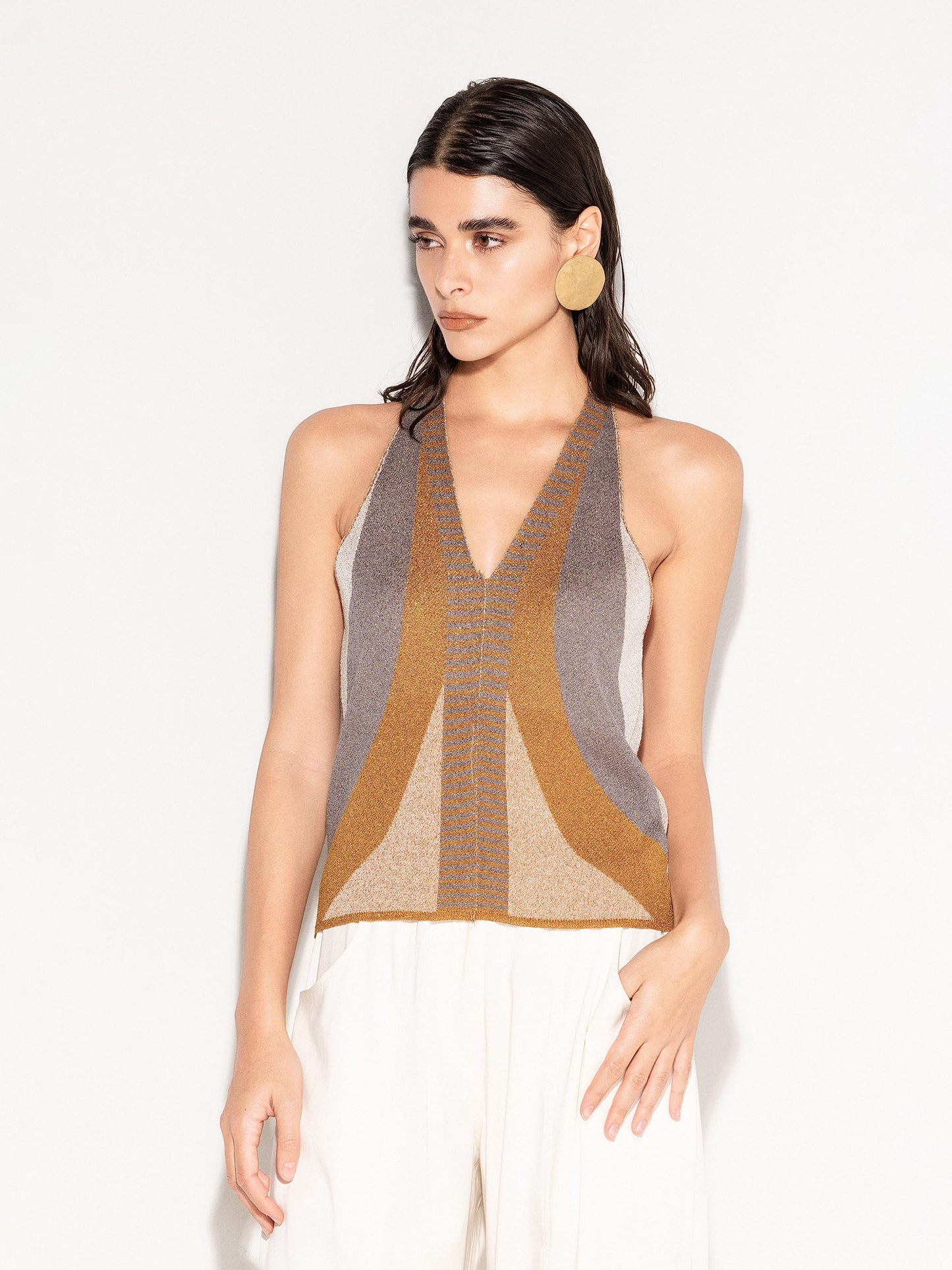 TOP IN LUREX