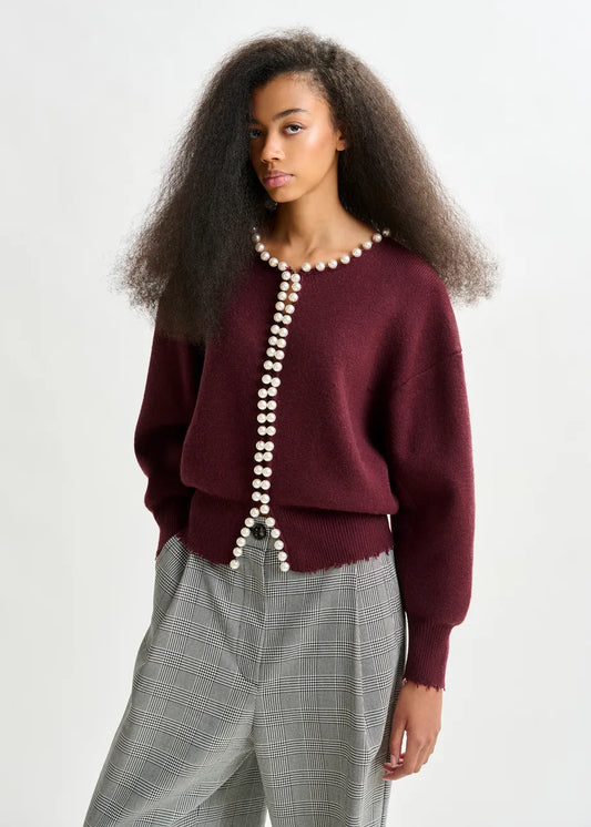 IDEAS CARDIGAN PERLE