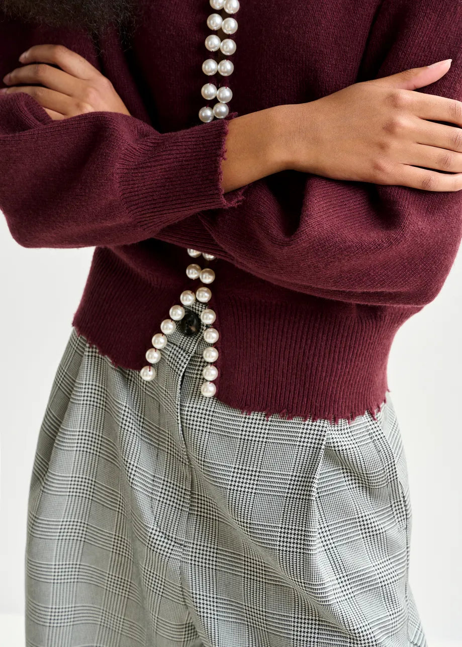 IDEAS CARDIGAN PERLE