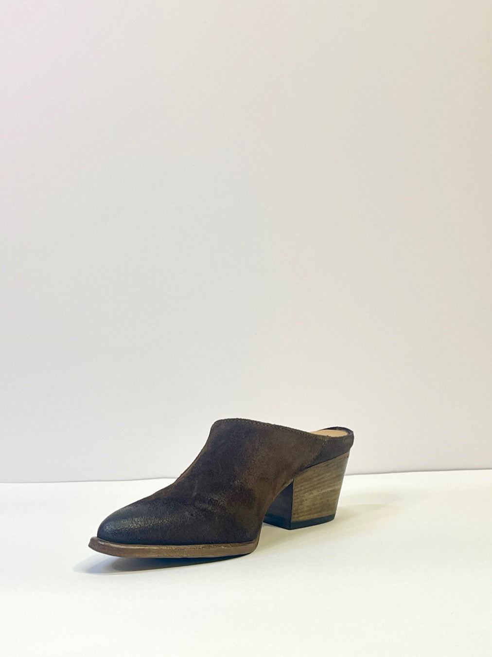 SABOT IN PELLE SUEDE