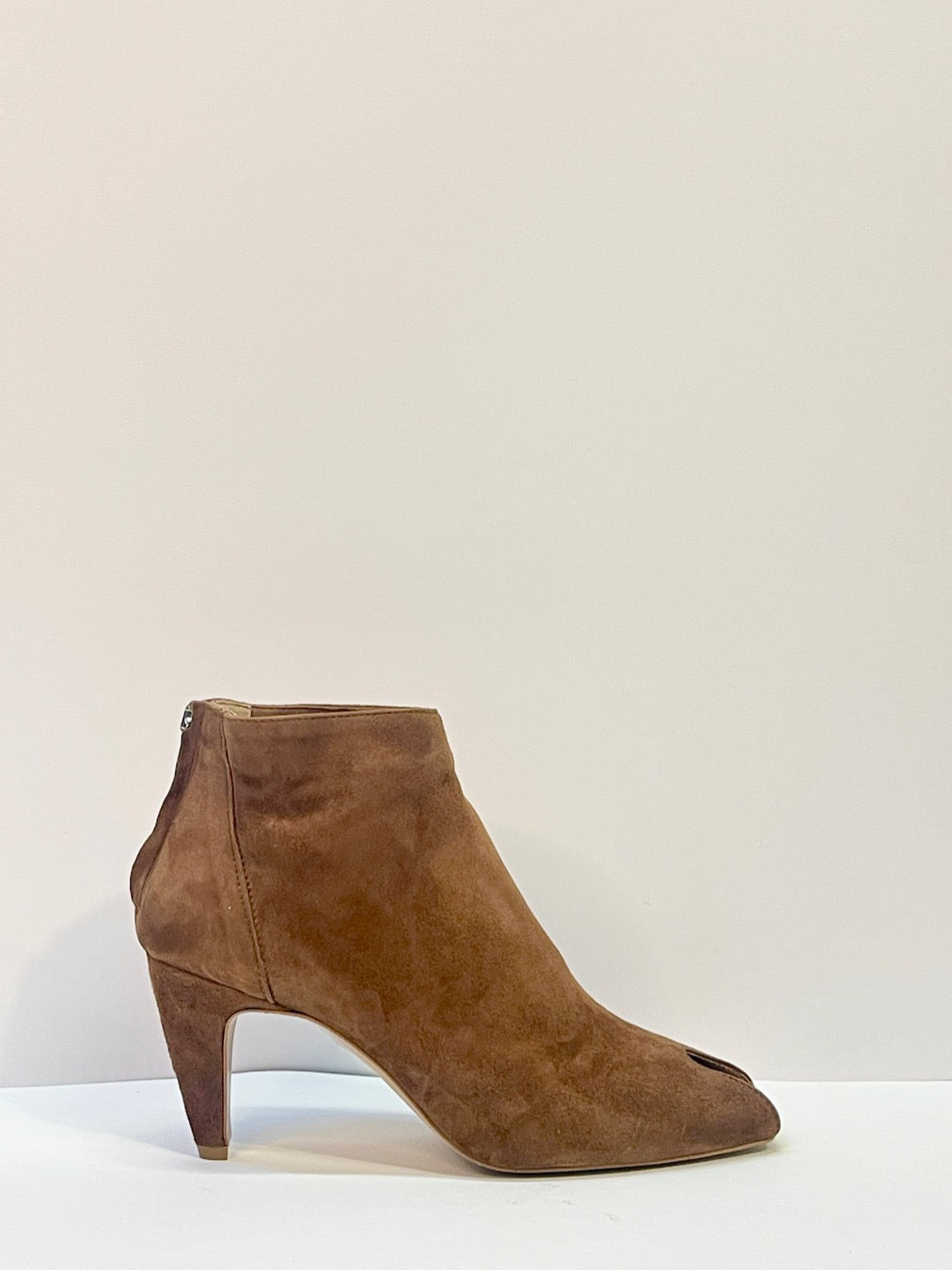 OPEN TOE IN SUEDE