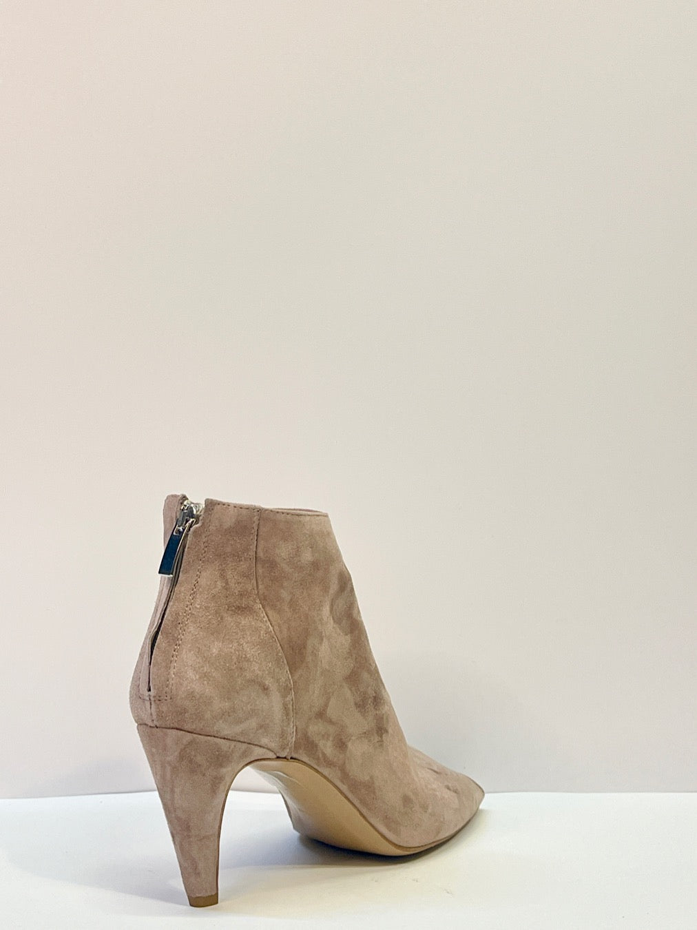 OPEN TOE IN SUEDE