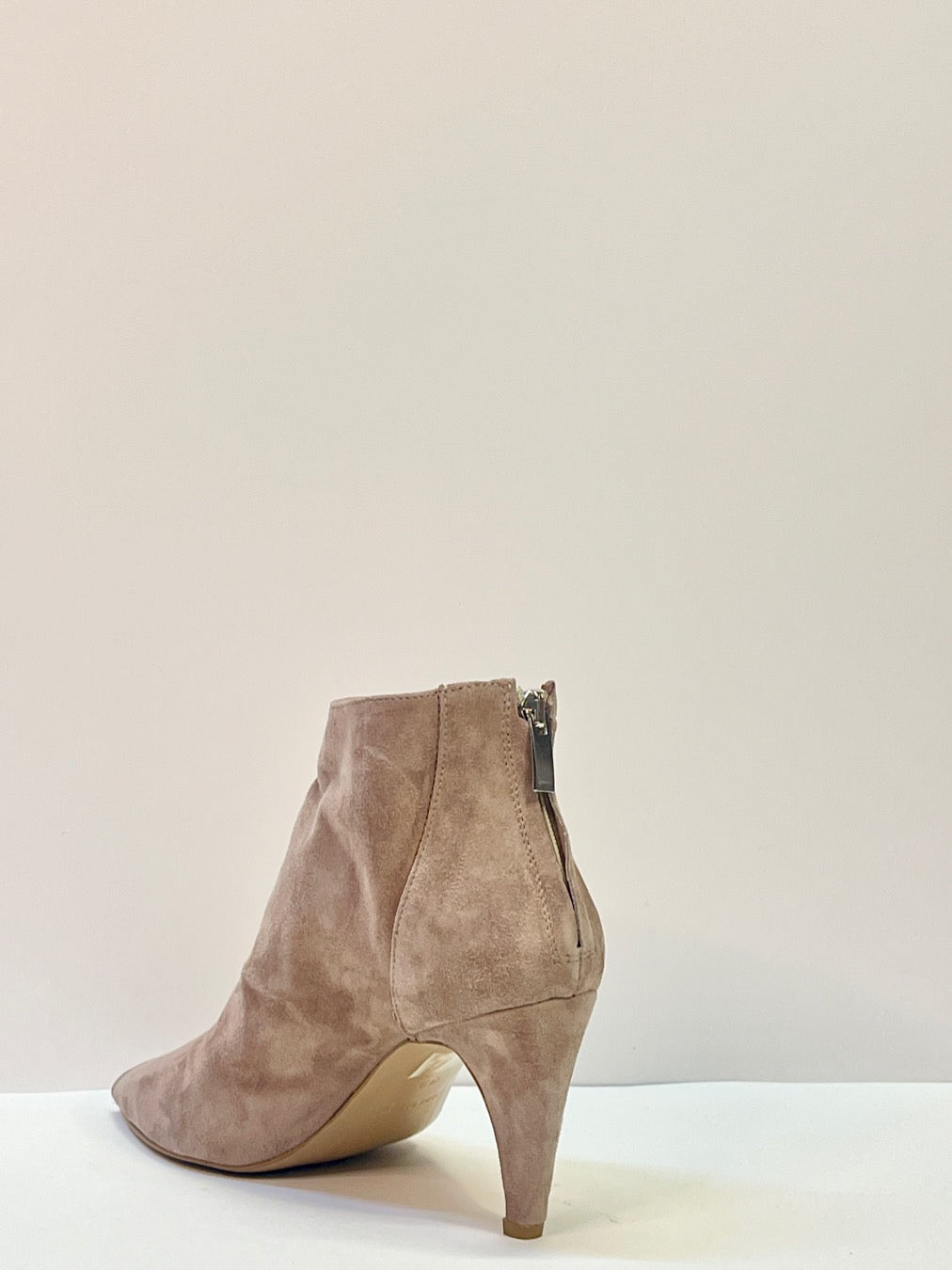 OPEN TOE IN SUEDE