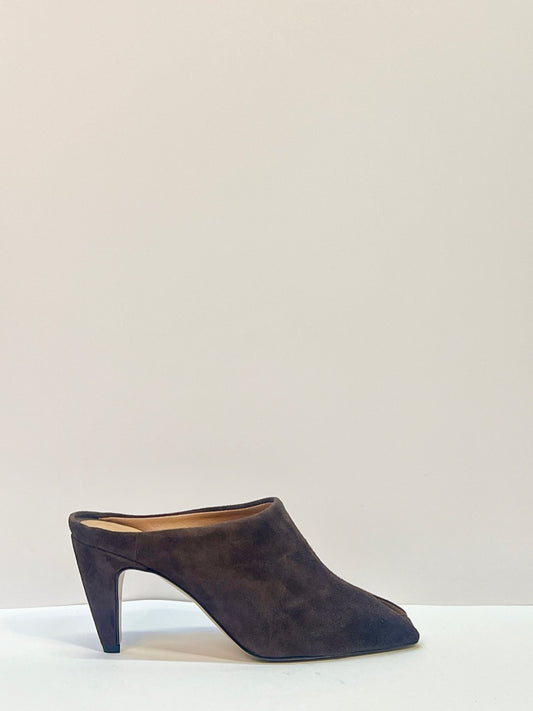 SABOT IN SUEDE CAMEL