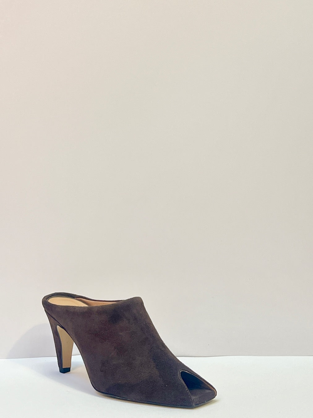 SABOT IN SUEDE CAMEL