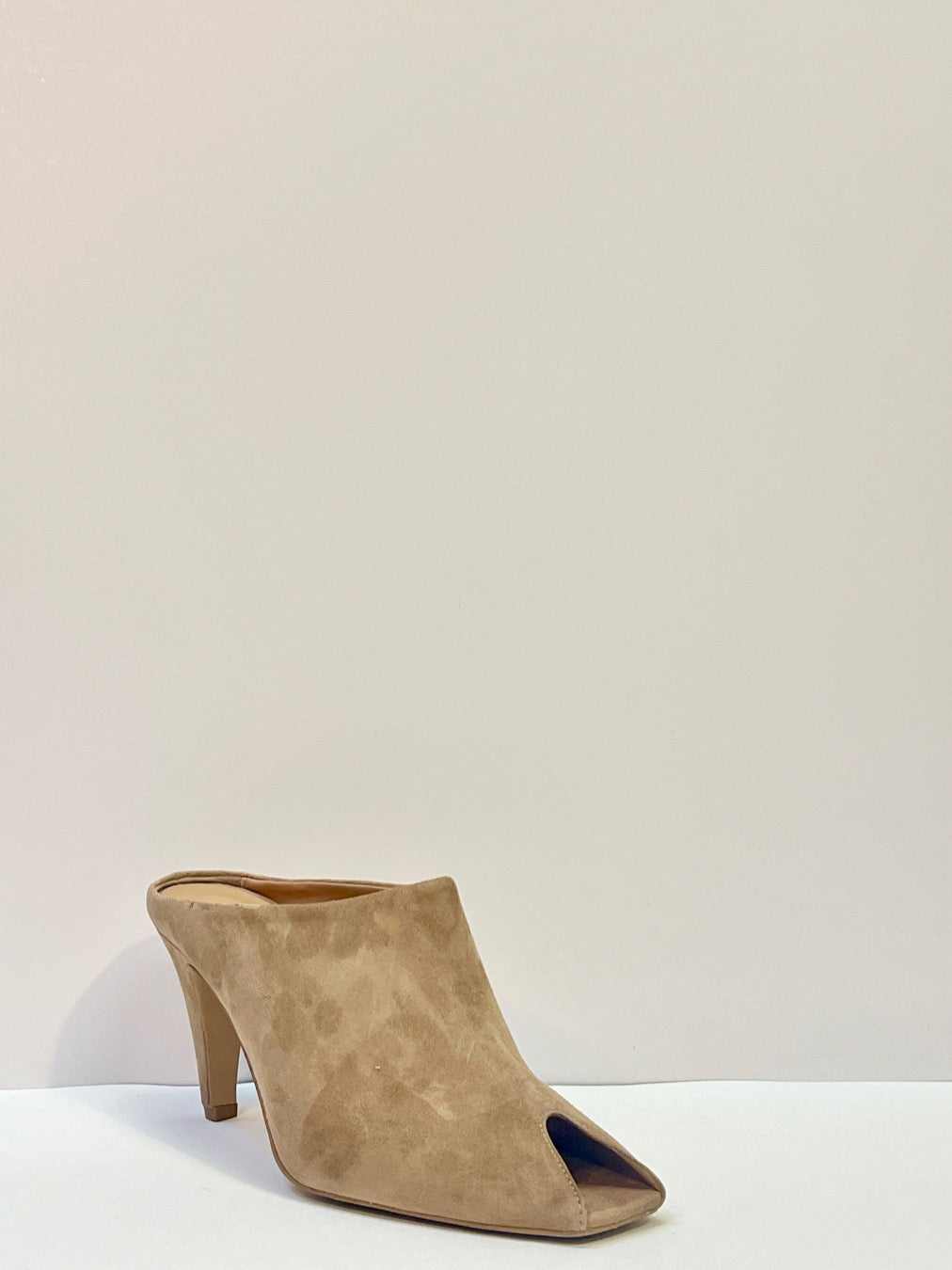 SABOT IN SUEDE CAMEL