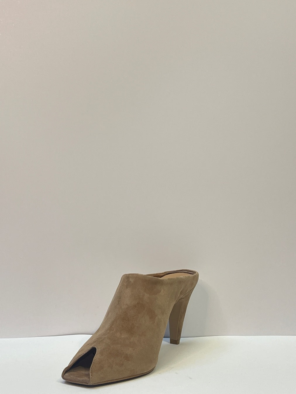 SABOT IN SUEDE CAMEL