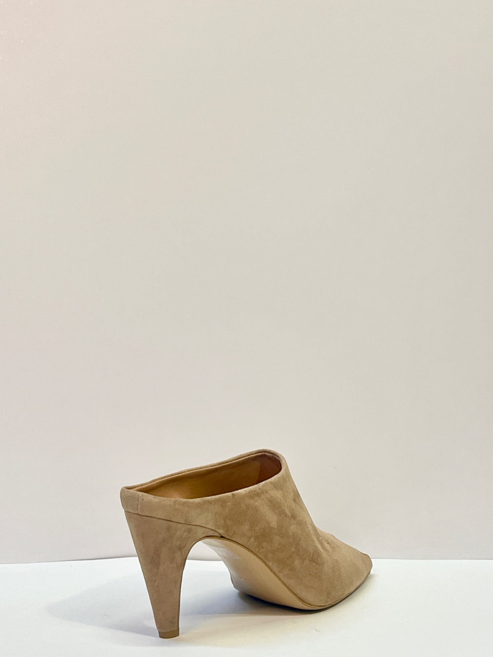 SABOT IN SUEDE CAMEL