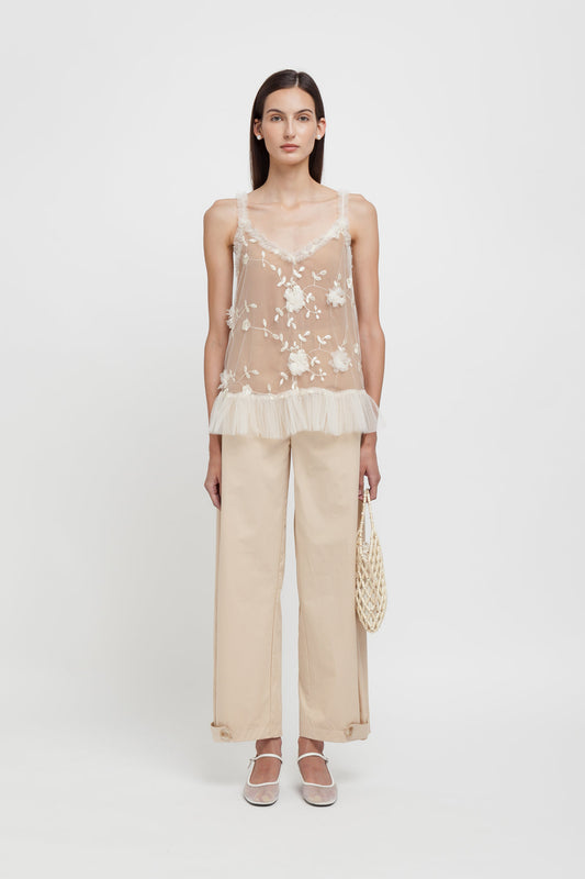 TOP IN TULLE